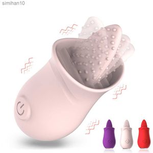 Sucking Tongue Vibrator Clit Nipple Sucker for Women Dildo Clitoris Stimulator Oral Pussy Licking Sex Toys for Adult Couples FUN L230518