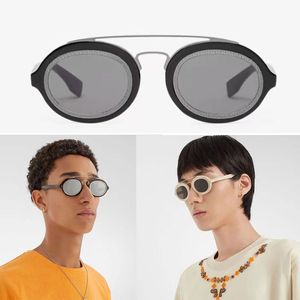 Дизайнерские солнцезащитные очки кирпичные декоративные круглые рамы fold548 Модные мужчины и женщины солнцезащитные очки на открытом воздухе в стиле ультрафиолетовой защиты в оригинальной коробке