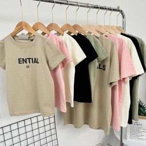 ESS Kinder T-Shirts passende Outfits Kinder Jungen Kleidung kurze Ärmel T-Shirts Mädchen Jugend Casual T-Shirts Kleinkind Brief gedruckt Kleidung Männer Frauen e6kQ #