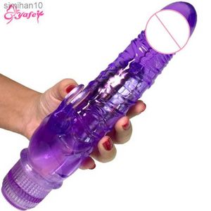 Multippeed Vibrator G Spot Jelly Dillo Rabbit Vibrators Огромный дилдо женский мастурбация эротические секс -игрушки для взрослых секс -игрушек для женщин L230518