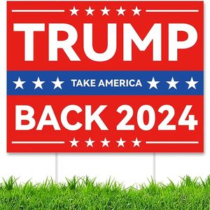 Trump Take America Back 2024 Yard Signs Donald Trump Rasenschilder 13,8