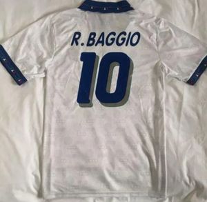 1994 Italys Retro Futbol Formaları Vintage Classic R. Baggio 10 Conte 15 Baresi 6 Maldini Camisetas Maillots Versiyon Kiti UNLORY DE FOW JERSEY 94