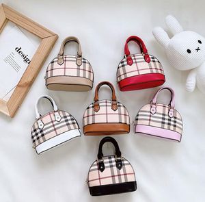 Fashion Designer Stripe Lattice Flower Kids Bags Mini Square Children Girl Princess Messenger Bag Accessories Purse Wallet Handbag
