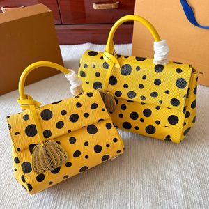 Moda çantalar yk cluny bb dalga desen çanta tasarımcısı deri omuz çantası çapraz çantalar vintage noktalar küçük 2 boyut