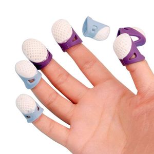 Силиконовая напор антипригень крышка пальцев домохозяйственные швейные пальцы