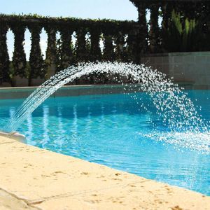 Bahçe Dekorasyonları Yüzme Havuzu Şelale Çeşmesi Kiti PVC Özellik Su Spay Havuzları Spa Dekorasyonları Kolay Montaj Yüzme Havuzu Aksesuarları 230609