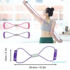 Resistance Bands 8-figure Fitness Puller Eight-character Home Yoga Open Shoulder Pull Belt Back Expansion Beauty Shaping Chest Expander