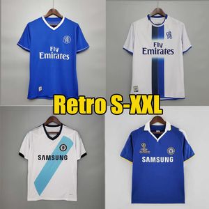 Retro CFC Chelsea Futbol Formaları 03 05 08 09 12 13 Futbol Gömlekleri 2003 2005 2008 2009 2012 2013 Lampard Torres Drogba