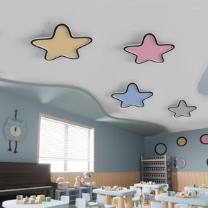 Tavan Işıkları Anaokulu Işık Süper İnce Karikatür Yıldız Odası Erken Eğitim Merkezi Sınıf Eğlence Parkı Lambası