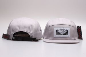 Модная шляпа Gorras 5 панель Diamond Bone