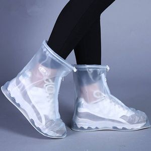 Anti-Slip kalınlaştırılmış su geçirmez ayakkabı örtüsü aşınmaya dayanıklı kar ve kir geçirmez yağmurlu ve karlı günler hem erkekler hem de kadınlar için mevcut