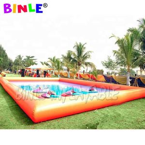 8x5x0.6m colorful backyard large air Inflatable Swimming Pool for adults or children Inflatable Water Pools for Slides