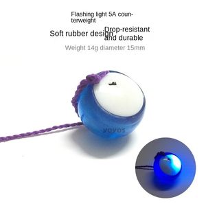 Yoyo 5A Flashing Light Dice Balance Counterweight YoYo Ball Accessories Weight 14G 230612