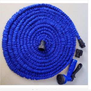 Hoses Magic Garden Hose Reels For Watering Flexible Expandable Water Hose Pipe Extendable Car Wash EU US Connector 25FT-200FT 230612