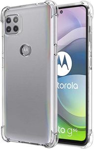 Clear Phone Case для Motorola G100 G30 G10 G9 G9 Plus Play E7 Power Soft Guble TPU с шокопродавшим подушками безопасности прозрачно прозрачно-желтого телефона крышки
