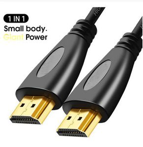 HDMI HD Kablo Video Kabloları Altın Kaplama Yüksek Hız V1.4 1080P 3D Kablo HDTV 1080P Ayırıcı Anahtarlayıcı 1m 1.5m 2M 3M