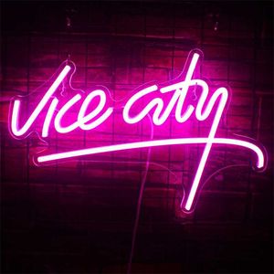 LED Neon Sign City Neon Sign Led Lights USB Letters Night Lights for Bedroom Game Room Bar Indoor Home Shop Decor Neon R230613