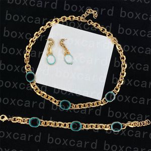 Mücevher tasarımcısı kolye bilezik yüzük seti sevgililer yıldönümü günü kadın kolye kolyeleri hediye kutusu paketi doğum günü günü