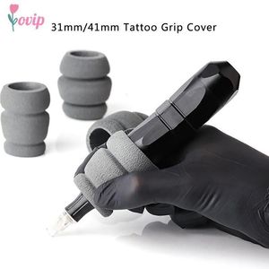 Punhos para tatuagem 1 peça 3141 mm Espuma viscoelástica Capa para tatuagem para máquina de tatuagem Caneta Ferramenta para capa de máquina 230612