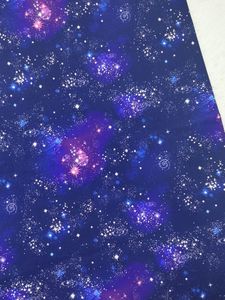 Ткань Вселенная Галактика Ночное небо темно -синее астрономическое молоко
