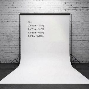 Фотонная студия фоновая фоновая ткань ткань 0,9x1,5 м/1,5x2,1 м /1,8x2,5m/1.8x3m Белый для камеры Студия Фото освещение