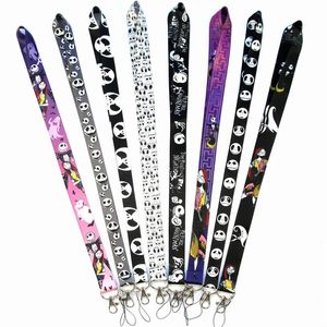 Мультфильм аниме призрак головы Lanyards Devil Heads Key Chain Party Persom