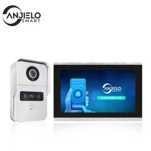 2MP 1080P 10-Inch Video Intercom Touch Screen Big Tuya Wireless Wifi POE Wired Doorbell for Villa Flat RFID Access Control