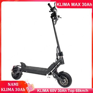 Original Nami KLIMA MAX Electric Scooter Dual Motor 2000W Scooter 60V 30Ah Battery Off-Road E-Scooter Foldable Hydraulic Adjustable Suspension