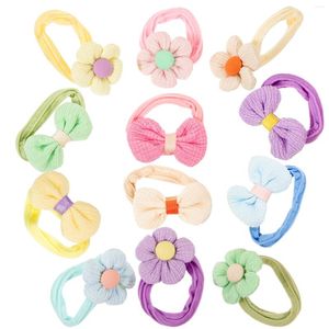 Bandanas Scrunchies Girls Wair Elastics Rubber Rubber Bands для малышей, детские младенцы без оуча