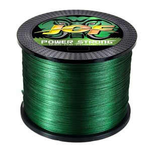 Braid Line JOF Braided Fishing Line Multifilament Carp Fly 4/8 Strand 300M 500M 1000M Multicolor Japan Spinning Extreme PE Strong Weave 230614