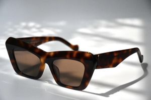 Кошачья глаз бабочка солнцезащитные очки гавана коричневые женщины летние солнечные солнечные солнечные солнечные лучи гафас де Сол -дизайнеры солнцезащитные очки оттенки occhiali da sole uv400 oyear