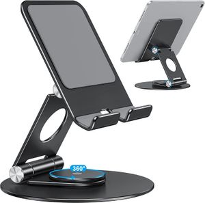Masaüstü tablet standı döner alüminyum iPad3 4 2 mini cep telefonu standı