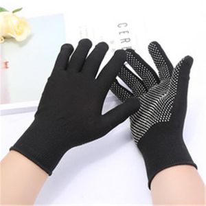 1 çift ısıya dayanıklı koruyucu eldiven saç şekillendirme kıvrılma düz düz demir iş eldivenleri güvenlik eldivenleri yüksek kalite