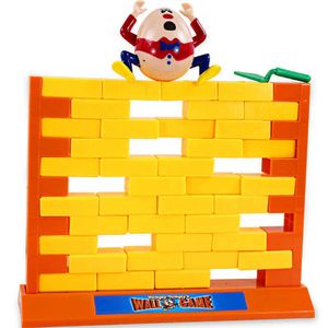 Блоки Большой маленький трюк, разбивая стену, загадку, загадка, размышления о строительстве, родительские дети два интерактивных настольных играх Toys T230616