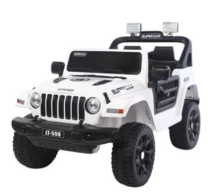 Electric Car Child,SUV Children's Electric Car,4 Driving Force Remote Control Bluetooth Connection,Easy To Drive
