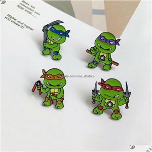 Enamel Movie & Game Themed Pins - Colorful Cartoon Brooches for Backpacks, Hats & Collars