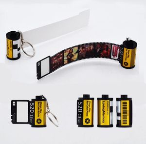 5pcs Film Sublimation PET DIY White Double Sided Blank Film Roll Keychain