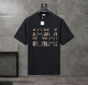 2023 Yaz Erkek Kadın Moda ve Boş Zaman Markası Mizaç Joker Yumuşak Karikatür Mektubu Basılı T-Shirt Boyutu XS-4XL#AM90