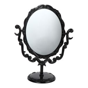 Kompakt Aynalar Ayna Makyaj Vanity Vintage Masa Masaüstü Stand Retro Döner Masa Dekoratif Büyütme Masa Banyo Taşınabilir 230615
