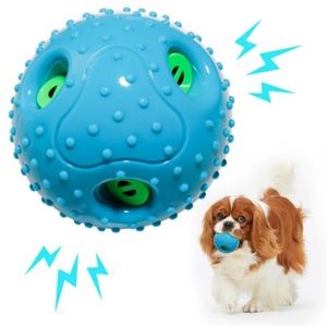 Nuovo pet vocale animale cane giocattolo palla diversione molare TPR materiale fabbrica giocattoli all'ingrosso per animali domestici