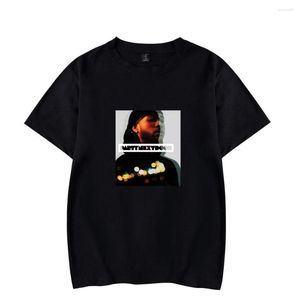 Erkekler Tişörtleri PartyNextdoor gömlek Kadınlar Erkekler Crewneck Kısa Kollu Tee Casual Street Giyim Yaz Tops