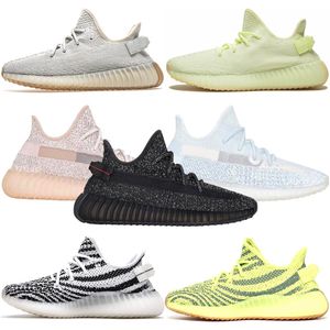 Wailly Stock Designer Schuhe Schwarze V2 Sneaker statische Reflexionsdämmerungscreme weiß rote Männer Frauen Running Trainer wahre Form Hyperraum Zebra Blue Tint Gid Turtle Dove