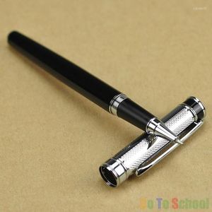 Baoer Black Silver Roller Ball Pen Написание BR002