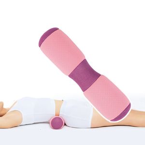 Yoga Blocks Yoga Column Foam Rollers Block Waist Pillow Fitness Massage Pilates Office Cervical Vertebrae Esercizi di correzione dell'osso pelvico 230617