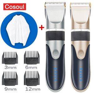 Electric Beard Trimmer for Men, Kids, Universal Hair Shears, Cordless 160min Usage, Stainless Steel Blades, Rotary Motor, Global Voltage