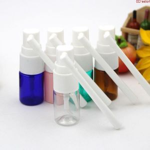 5ml Pet Boş Mist Burun Sprey Şişesi Yeniden Kullanılabilir Toz Sıvı Makyaj Taşınabilir Seyahat Örnek Pompası Konteyner Şişeleri 100 PCS/LOTGOODS FJBIK