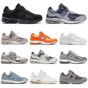 New 2002r 9060 Casual Sports Shoes Mens mulheres Balance Treinadores Triple S Black Protection Pack Pink Rain Cloud Phantom Salt Sea Sail Designer Bowling OG