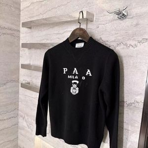 Kadın T-Shirt Yeni Kadın Tasarımcı Sweater Giyim Örme Yuvarlak Boyun Mektup Uzun Kollu Kadın Giyim kazak artı boyutu