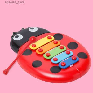 Renkli Ladybird Bebek Çocuk 8 Note Ksilofon Müzik Oyuncakları Bilgelik Geliştirme Çocuklar Müzik Aletleri Oyuncaklar Çocuklar İçin Tatil L230518