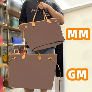 Tasarımcı Çanta Kadın Tasarımcı Çanta Tote Crossbody Çanta Omuz Çantaları Mini Cüzdan Kahverengi Poşet Aksesuarlar Hakiki Deri GM MM Alışveriş Çantası